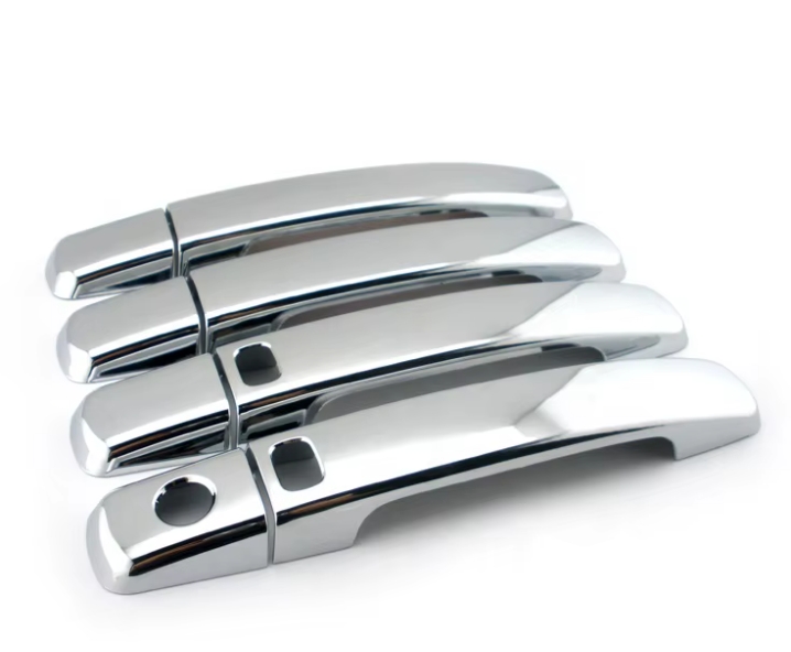 أغطية مقابض أبواب مطلية بالنيكل