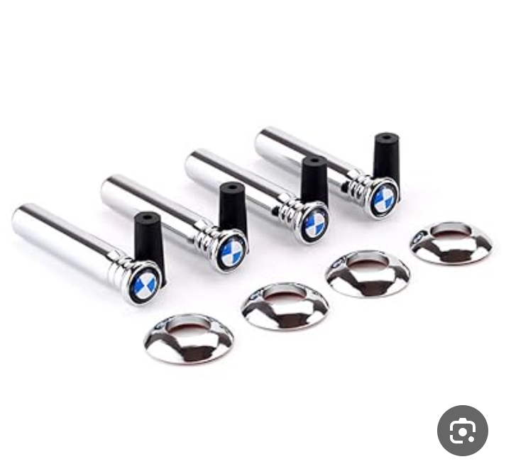 أغطية أو مقابض لقفل باب السيارة بتصميم شعار BMW