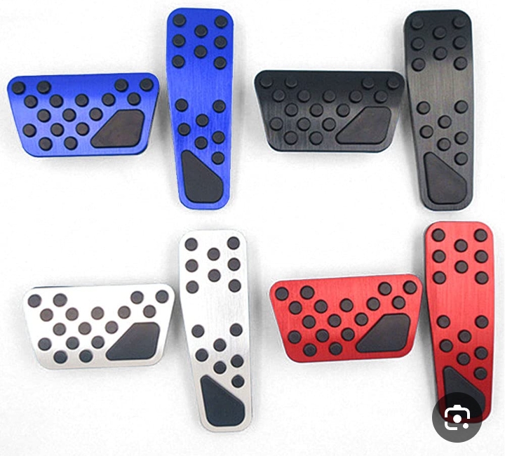 أغطية دواسات السيارة (فرامل وبنزين)