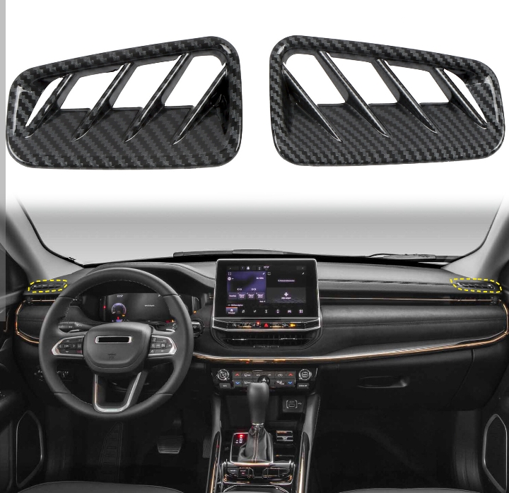 إطار ديكور لفتحات تكييف الهواء بلوحة القيادة لسيارات جيب كومباس