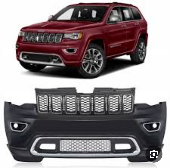 دعاميه صدام أمامي وشبك سيارة جيب.