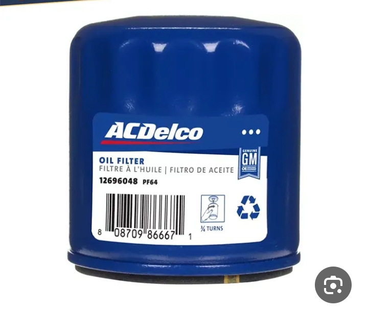 فلتر زيت المحرك لمعظم سيارات شيفروليه وجي إم سي