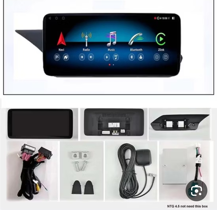 شاشة بنظام أندرويد لسيارات مرسيدس بنز W212