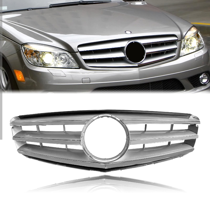 شبك أمامي لسيارة مرسيدس-بنز الفئة سي موديل W204.