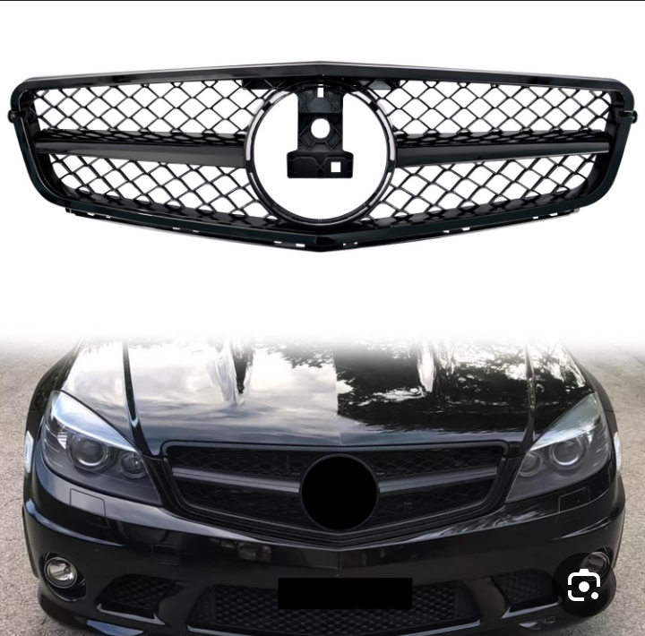 شبك أمامي لسيارة مرسيدس بنز سي كلاس (W204).