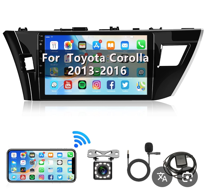 شاشة أندرويد 10 إنش تويوتا كورولا