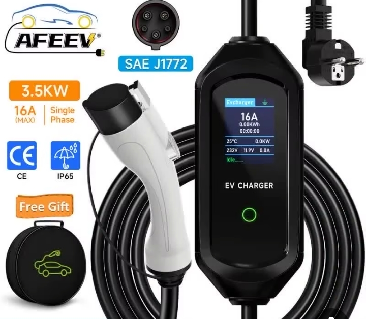 شاحن محمول للسيارات الكهربائية (EV Charger) من ماركة BYD