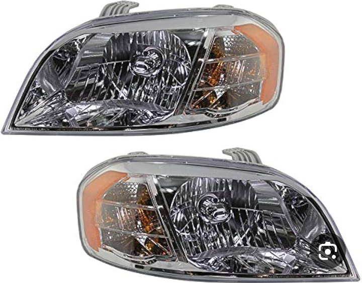زوج مصابيح أمامية (لايت) لسيارة شيفروليه أفيو،