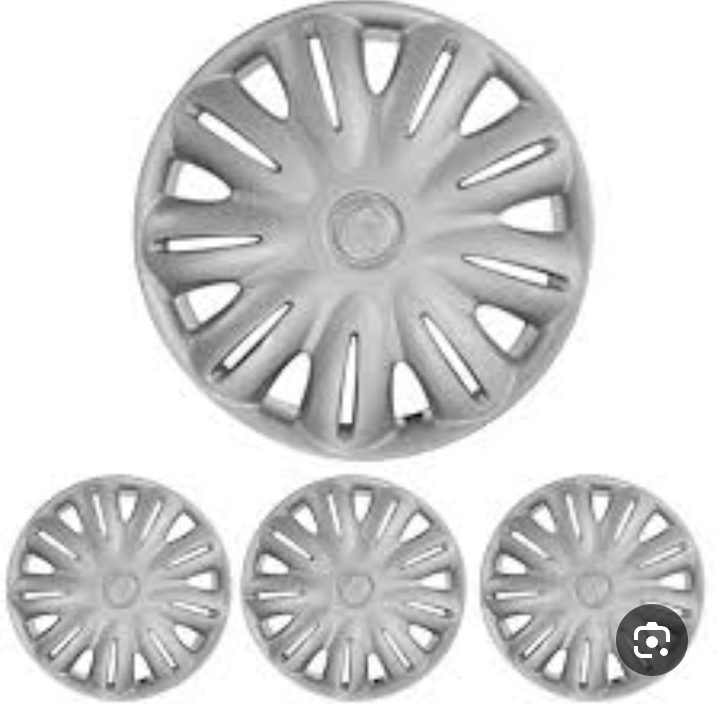 أغطية عجلات (طاسات) سيارات إيرانية الصنع، وتحديداً لسيارة سمند،