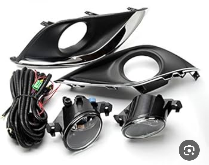 طقم كشافات ضباب (Fog lights) لسيارة نيسان صني