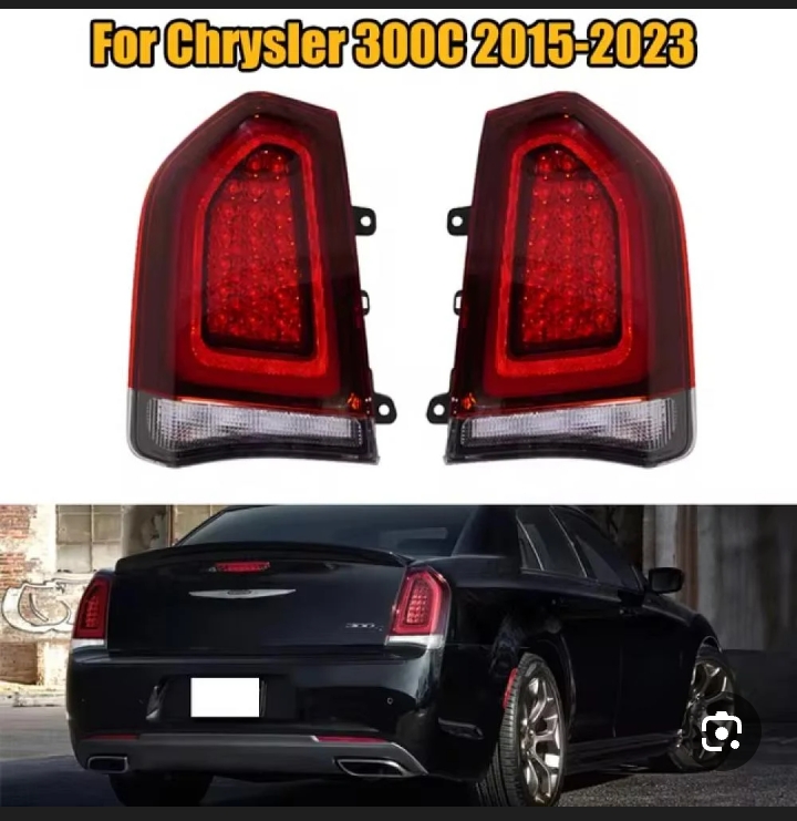 مصابيح خلفية (اسطبات) لسيارة كرايسلير 300.