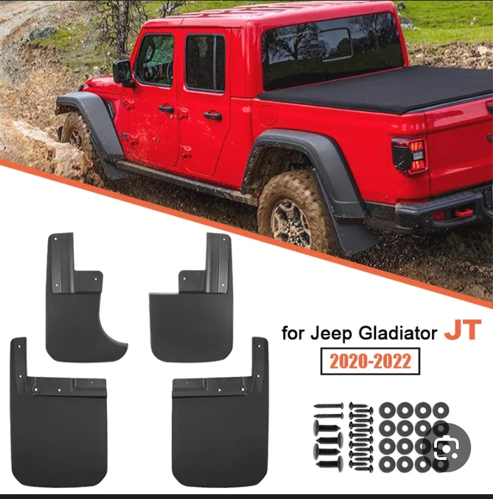 واقيات الطين (Mudguards) المصممة خصيصاً لسيارات جيب جلاديتور