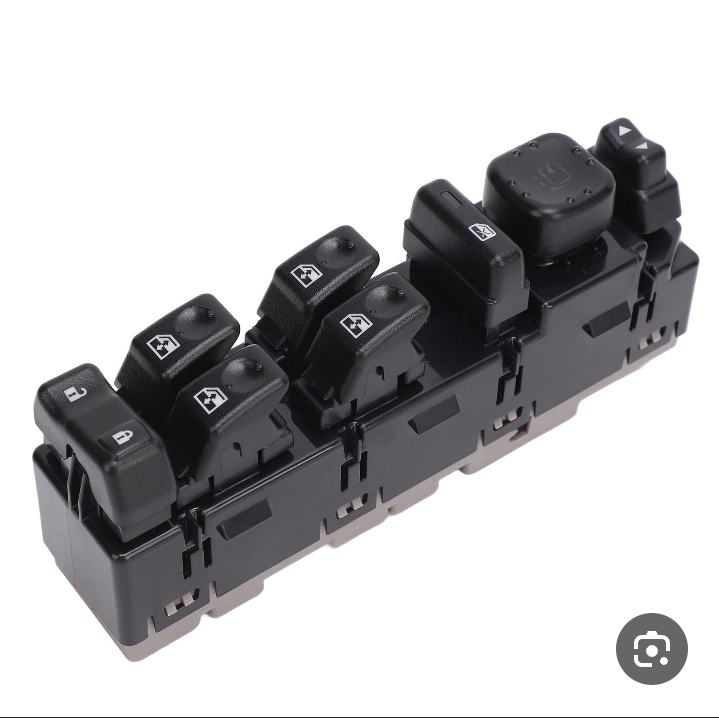 لوحة تحكم بنوافذ السيارة الرئيسية (Master Power Window Switch) المتوافقة مع موديلات سيارات جمس، شيفروليه، وكاديلاك