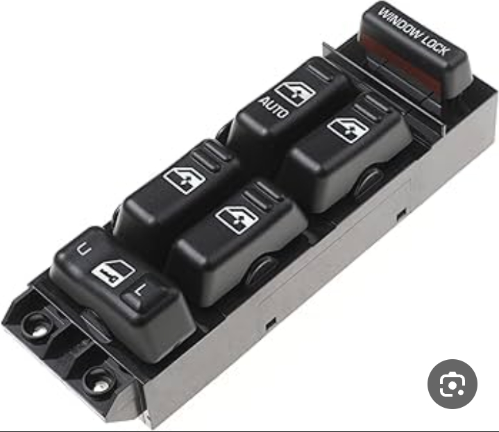 مفتاح تحكم كهربائي للنوافذ ومرايا الجانب الخاص بسائق السيارة، وهو مصمم ليتوافق مع سيارات شيفروليه سيلفرادو وتاهو وجي إم سي سييرا ويوكون