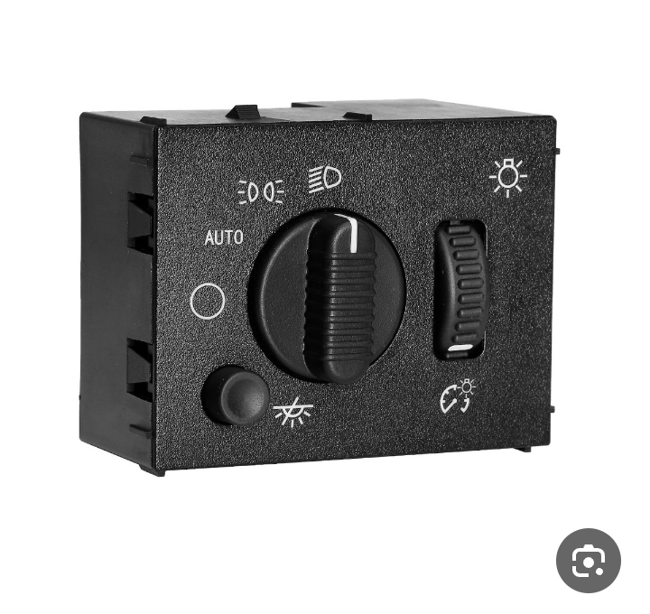 مفتاح التحكم في الإضاءة (Headlight Switch) متوافق مع سيارات شيفروليه تاهو وموديلات جي إم سي.